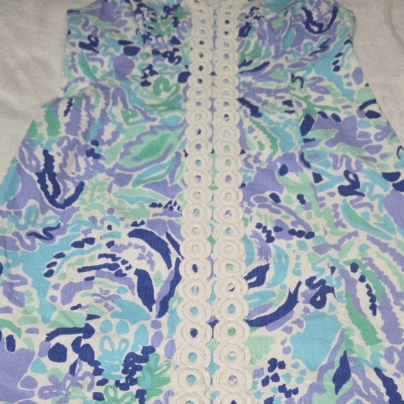 Lilly Pulitzer Pink and White Dress - Picture 3 of 9